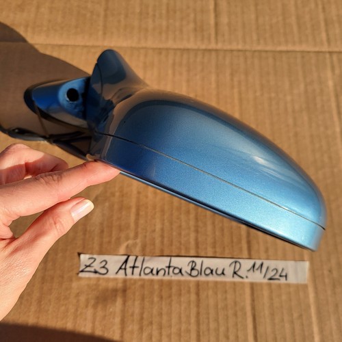 Spiegel BMW Z3 Roadster Seiten Außen Spiegel Kappe Gehäuse RECHTS  Atlanta blau – Bild 8