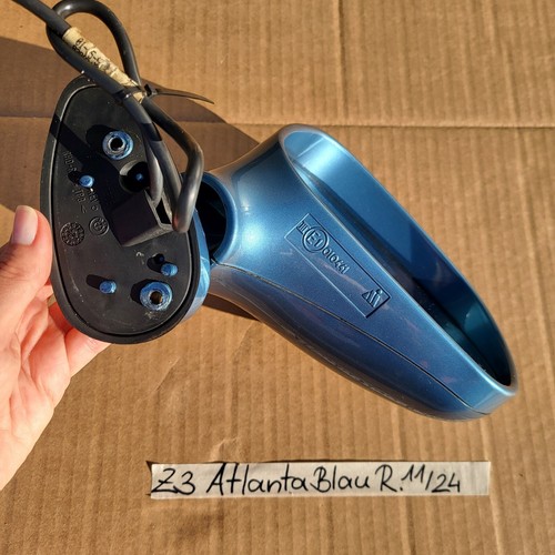 Spiegel BMW Z3 Roadster Seiten Außen Spiegel Kappe Gehäuse RECHTS  Atlanta blau – Bild 9