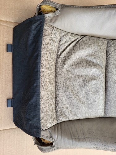 Sitzkissen BMW Z3 Beifahrer Sitz Unterteil Leder beige Bezug + Polster RECHTS – Bild 6