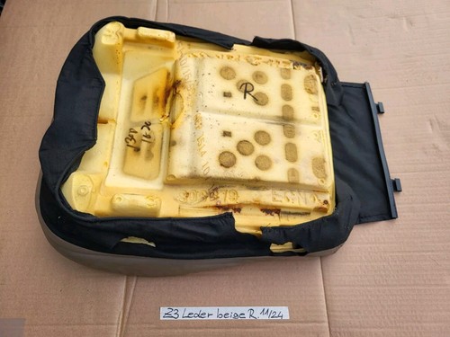 Sitzkissen BMW Z3 Beifahrer Sitz Unterteil Leder beige Bezug + Polster RECHTS – Bild 8