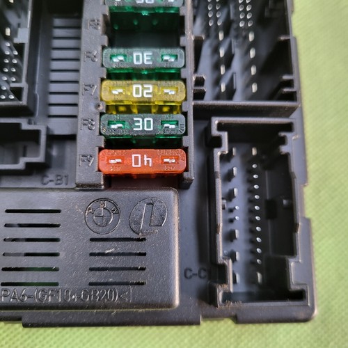 BMW Z4 E85 E86 Stromverteiler Modul 7560626  Sicherungskasten mit Sicherungen – Bild 3