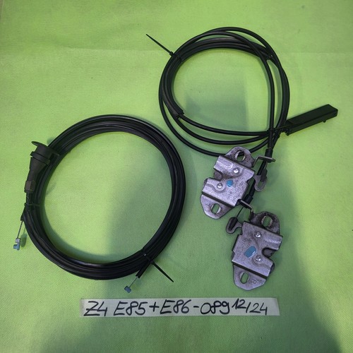 BMW Z4 E85 E86 Seilzug Motorhaube Haubenzug Frontklappe 7172089 Haubenschloss – Bild 1