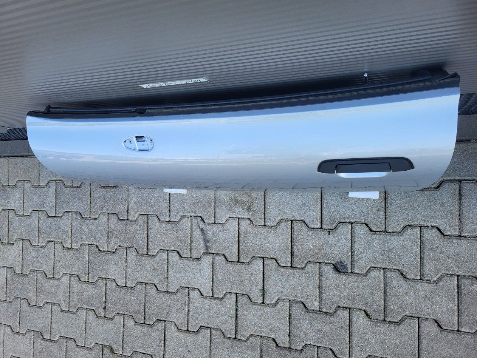 Türe BMW Z3 Roadster Coupe Fahrer Tür LINKS Titan Silber Kratzer ABHOLUNG