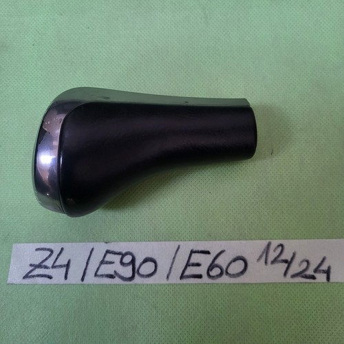 BMW E90 E91 E92 E93 E60 E61 Z4 E85 Schaltknauf Leder 6 Gang Schalthebel Manuell – Bild 1