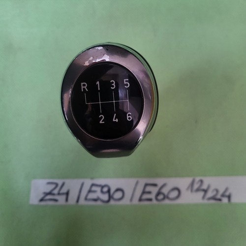 BMW E90 E91 E92 E93 E60 E61 Z4 E85 Schaltknauf Leder 6 Gang Schalthebel Manuell – Bild 3