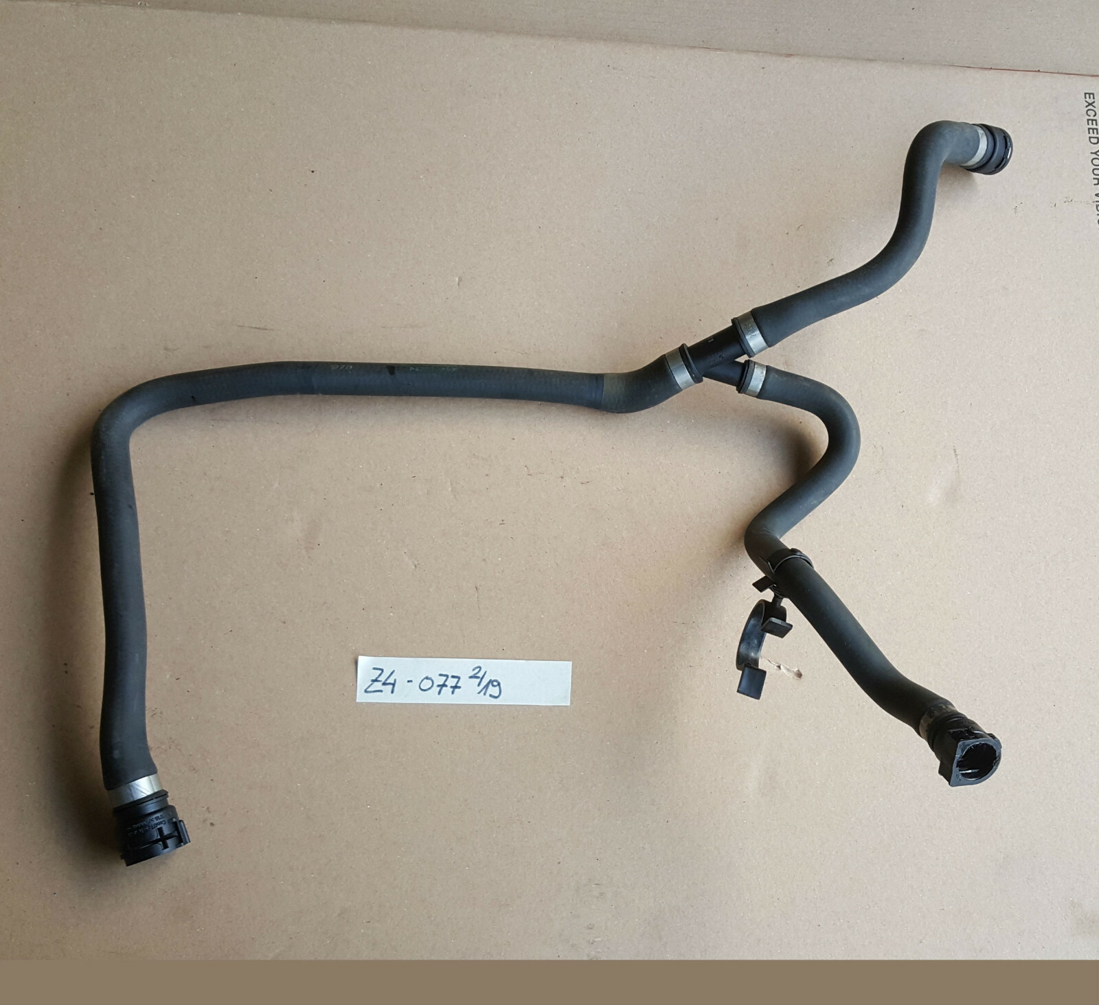 Kühlerschlauch BMW Z4 E85  Wasserschlauch 7541077 Kühlmittel Schlauch Leitung – Bild 1