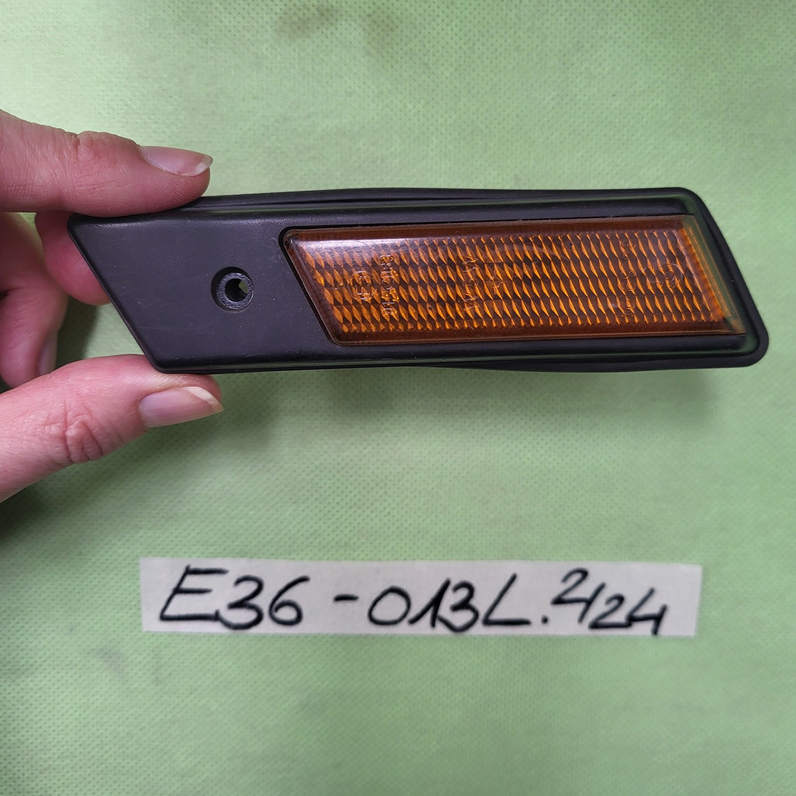 BMW E32 E36 Z1 Blinker LINKS  Blink Licht Kotflügel 1378013 Zusatzblinkleuchte – Bild 1