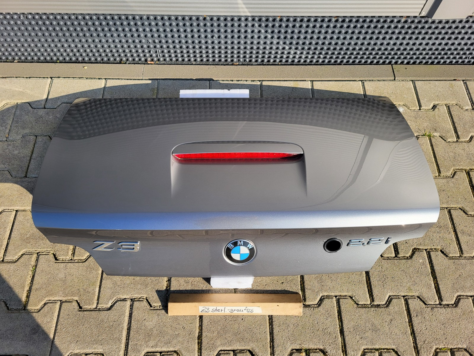 BMW Z3 Roadster Heckklappe Heckdeckel Kofferraum Deckel Sterling Grau ABHOLUNG – Bild 2