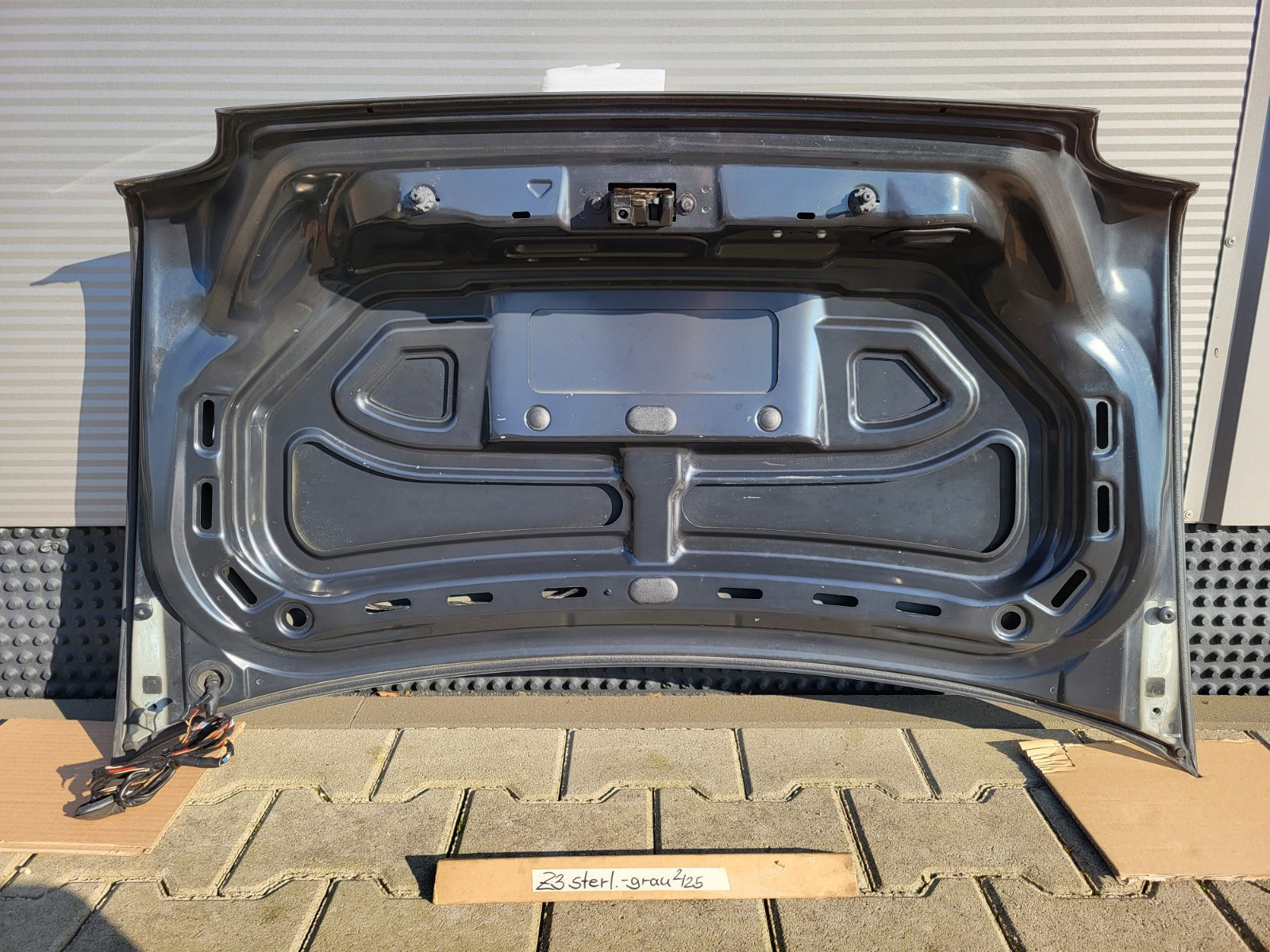 BMW Z3 Roadster Heckklappe Heckdeckel Kofferraum Deckel Sterling Grau ABHOLUNG – Bild 7