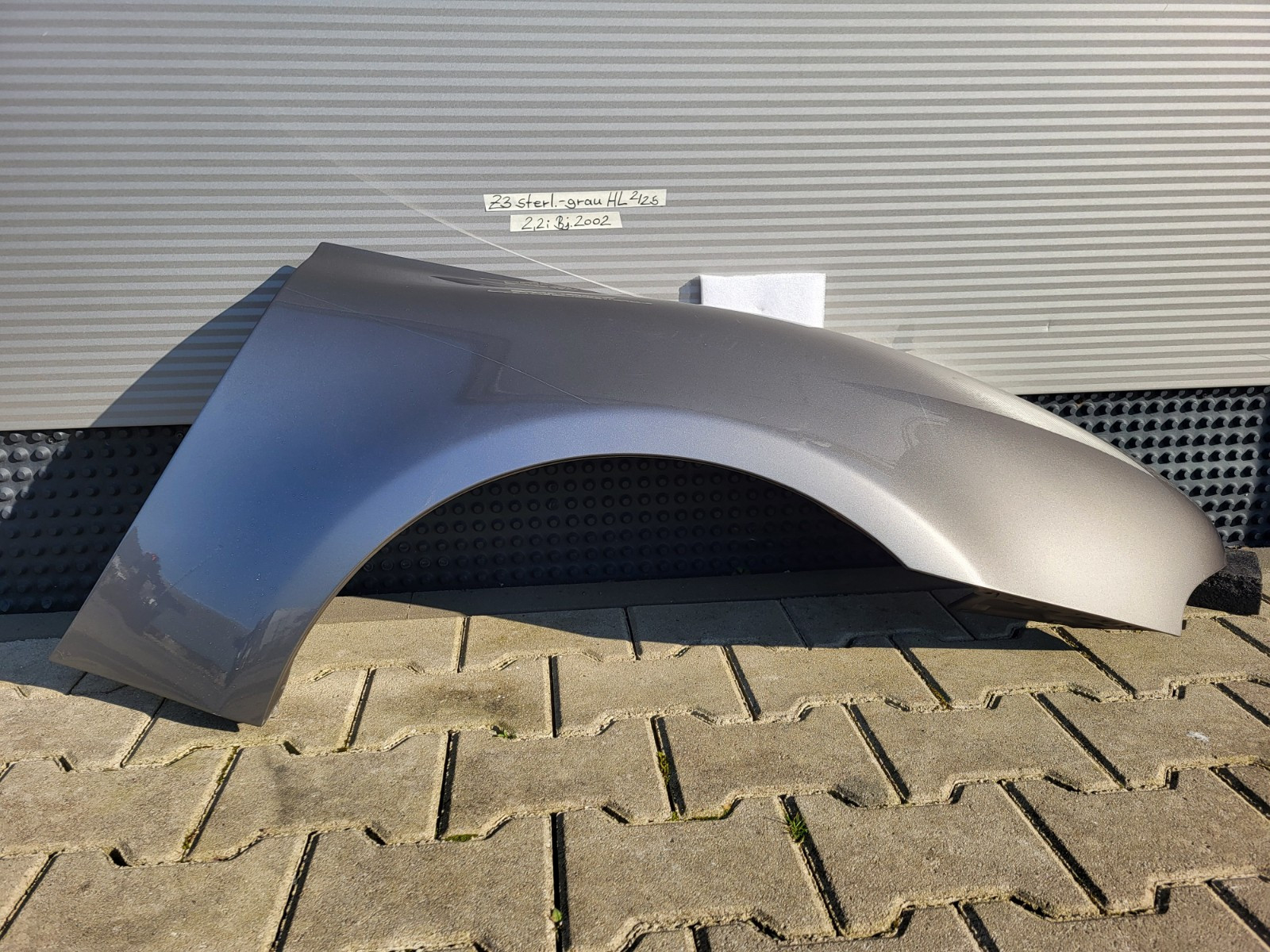 BMW Z3 Roadster Kotflügel Seitenwand  HINTEN rechts ODER links grau ABHOLUNG – Bild 1