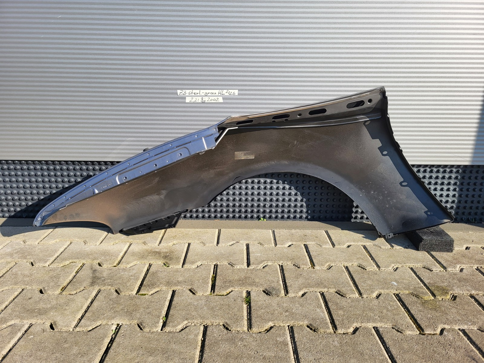 BMW Z3 Roadster Kotflügel Seitenwand  HINTEN rechts ODER links grau ABHOLUNG – Bild 7