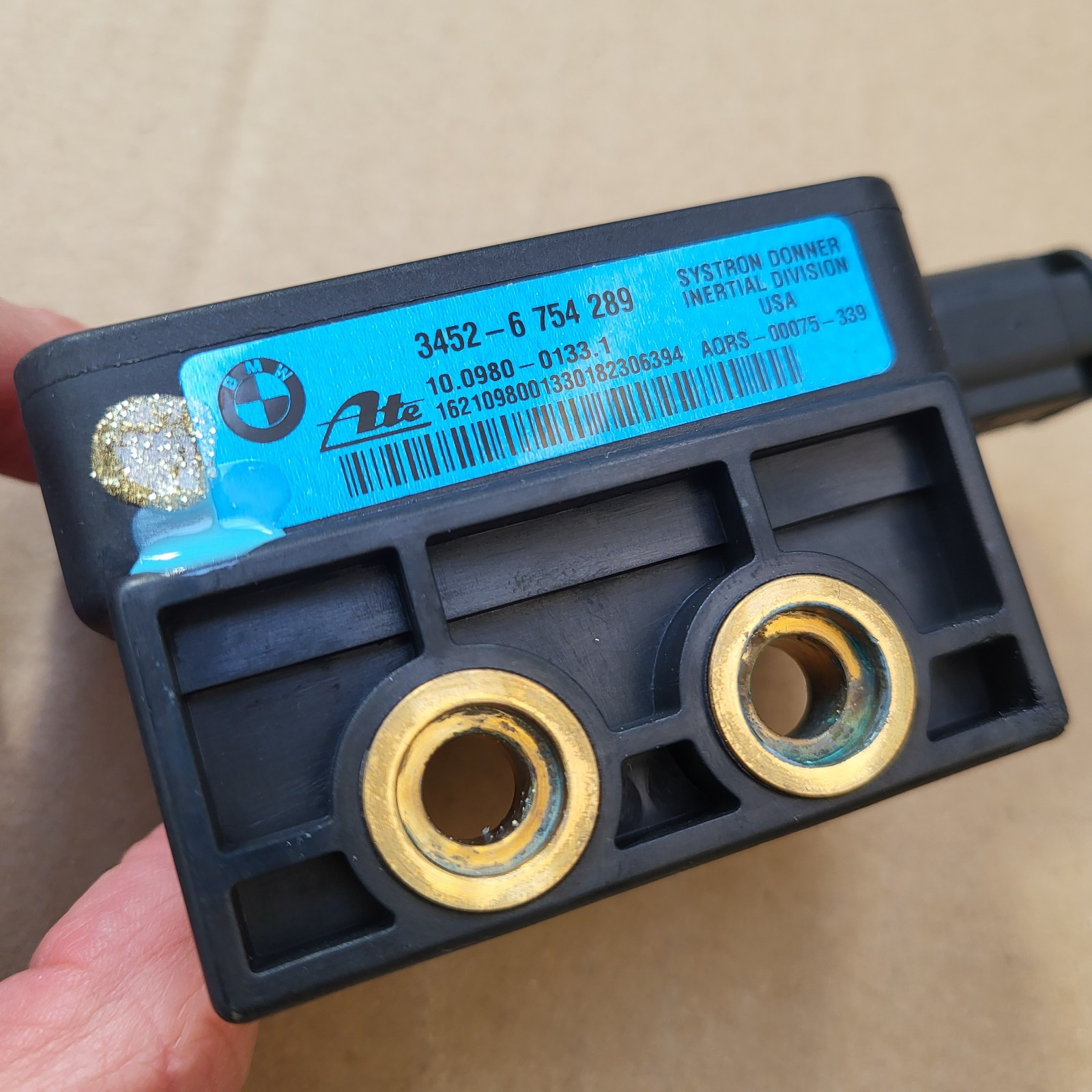 BMW E36 M3 + Z3 DSC Drehraten Sensor 6754289 mit Stecker – Bild 2