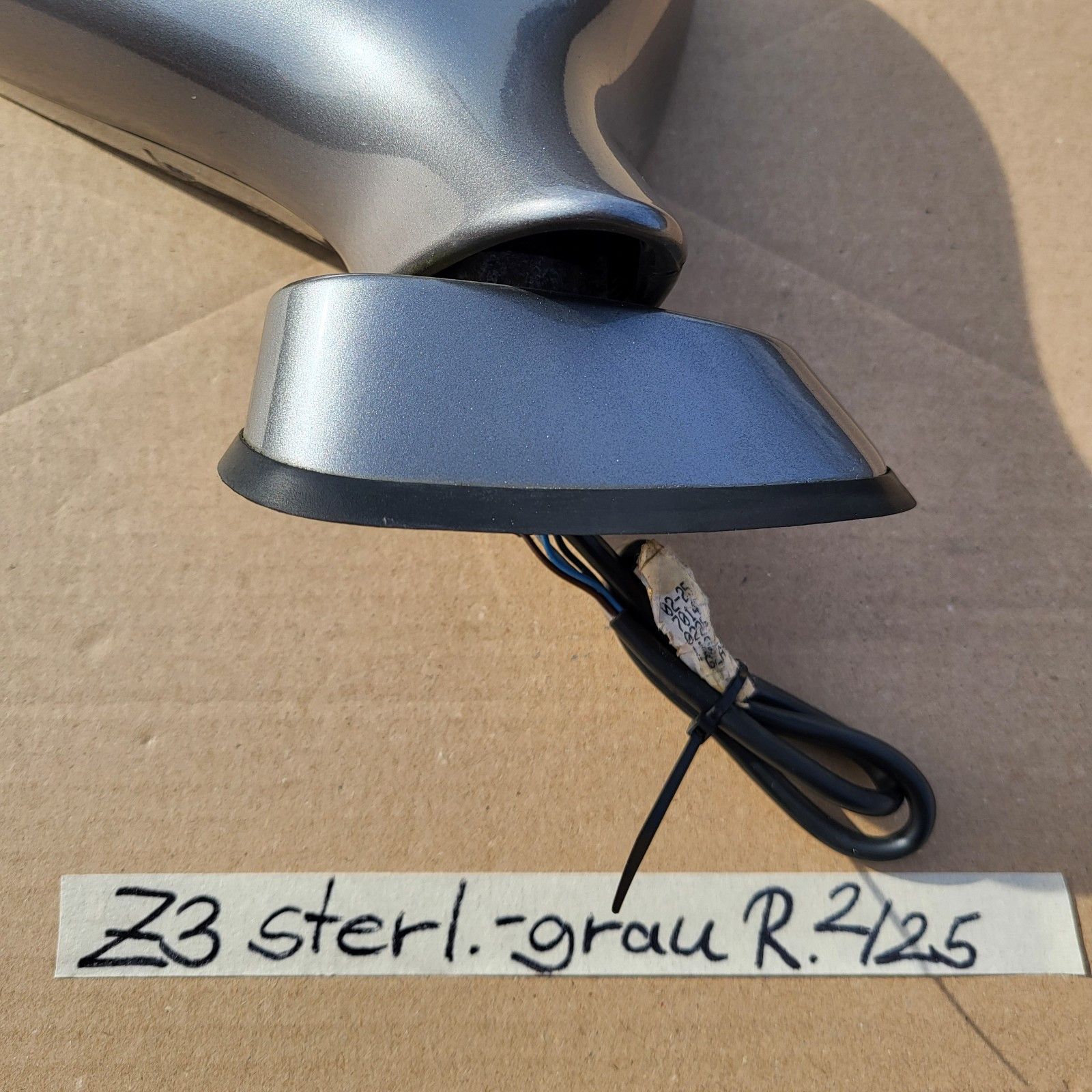 BMW Z3 Roadster Coupe Seiten Außen Spiegel RECHTS sterling Grau Metallic RHD – Bild 10