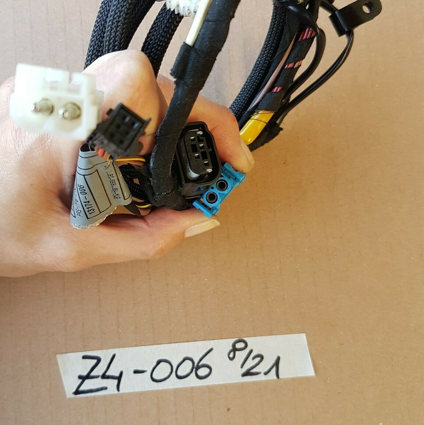 BMW Z4 E85 Roadster Cabrio Verdeck Kabel Heckscheibe Kontakt Schalter 13174006 – Bild 2