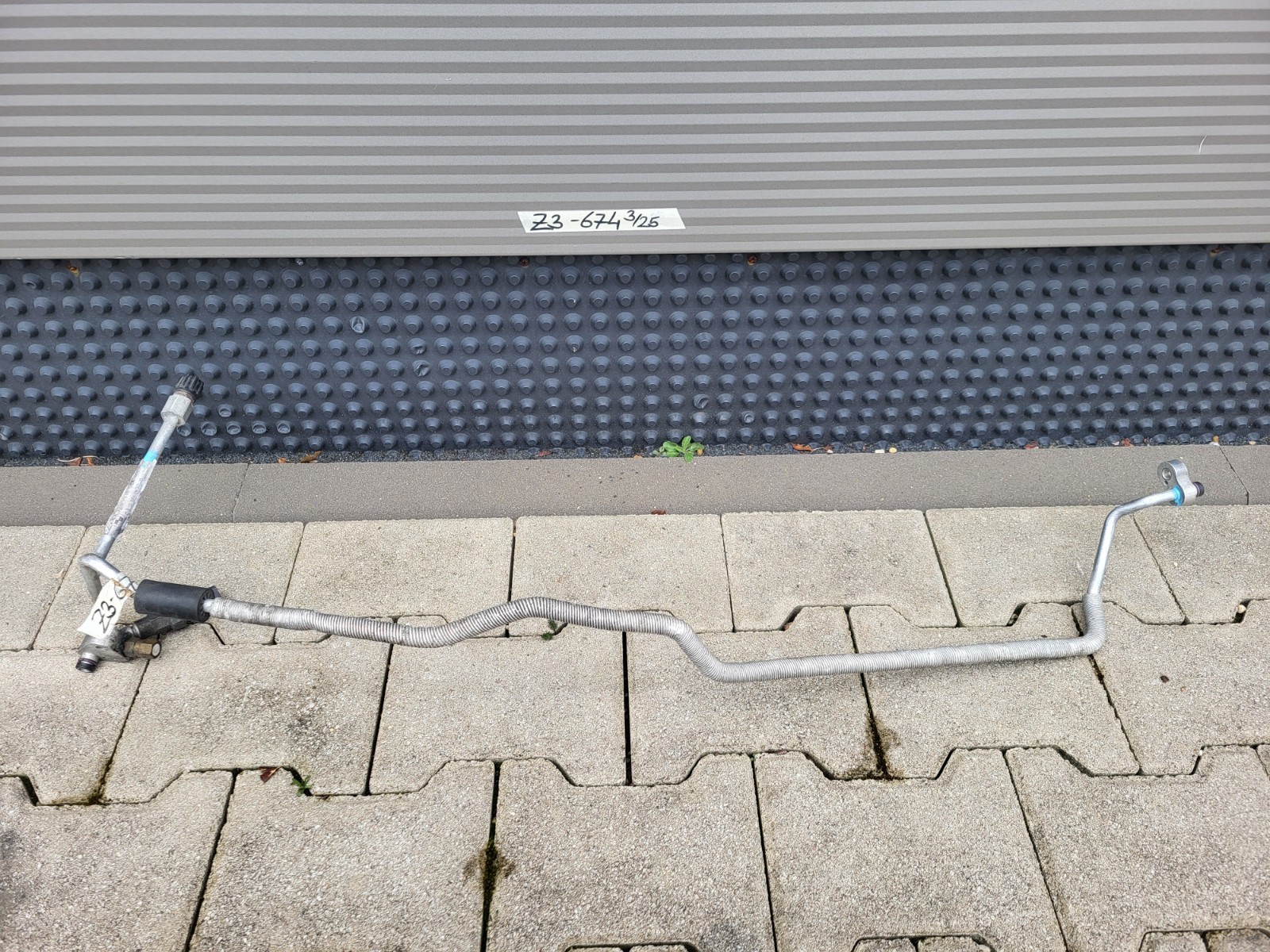 BMW Z3 Klimaleitung Druckschlauch Druckleitung Klima Trockner-Doppelrohr 6910674 – Bild 1