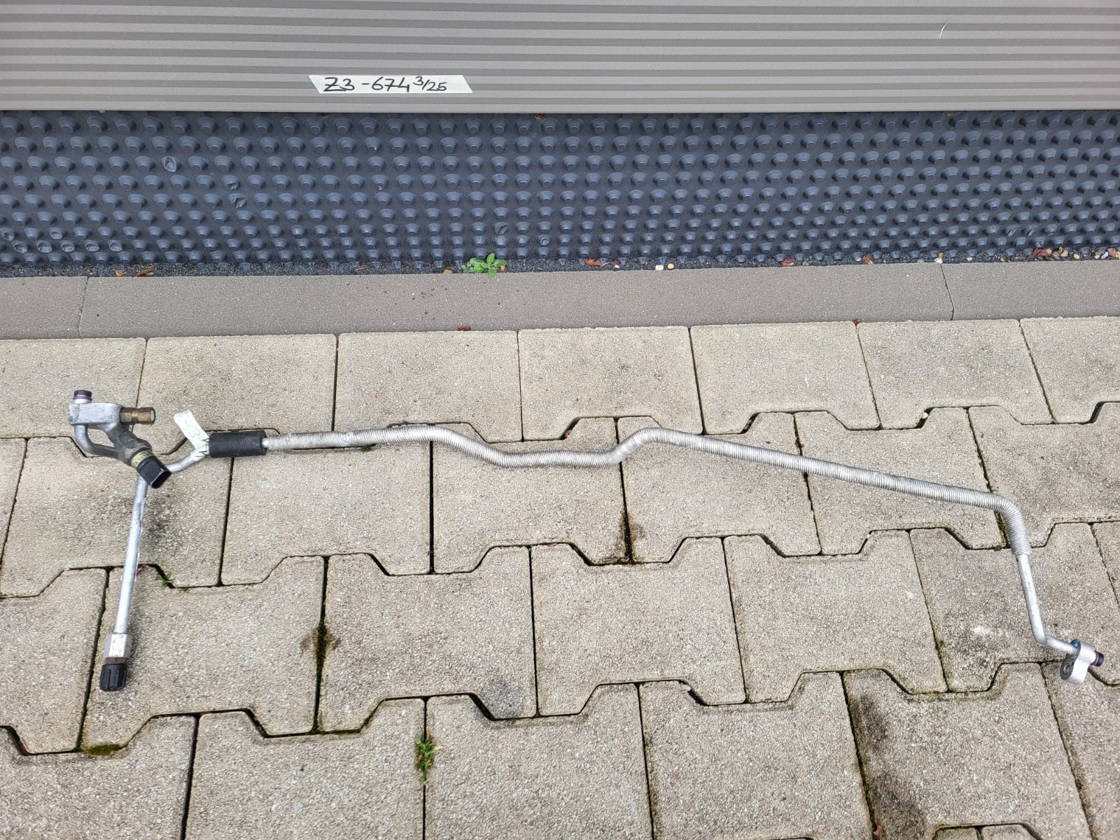 BMW Z3 Klimaleitung Druckschlauch Druckleitung Klima Trockner-Doppelrohr 6910674 – Bild 4