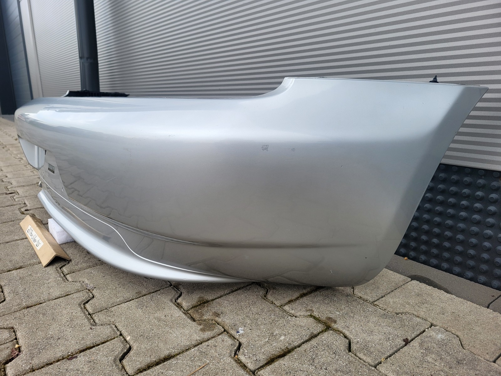 BMW Z3 Facelift Heck Stoßstange Stoßfänger HINTEN Heckschürze Silber ABHOLUNG – Bild 3