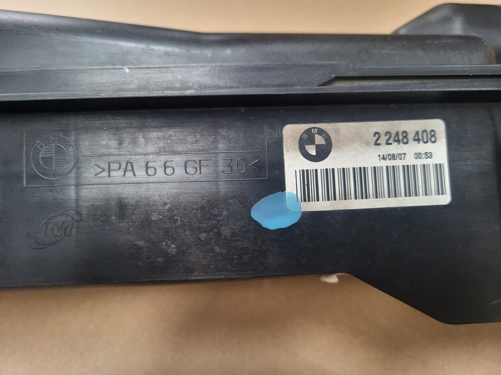 original BMW Z4 E85  Kühlwasser Ausgleichsbehälter für Wasser Kühler 7573787 – Bild 4