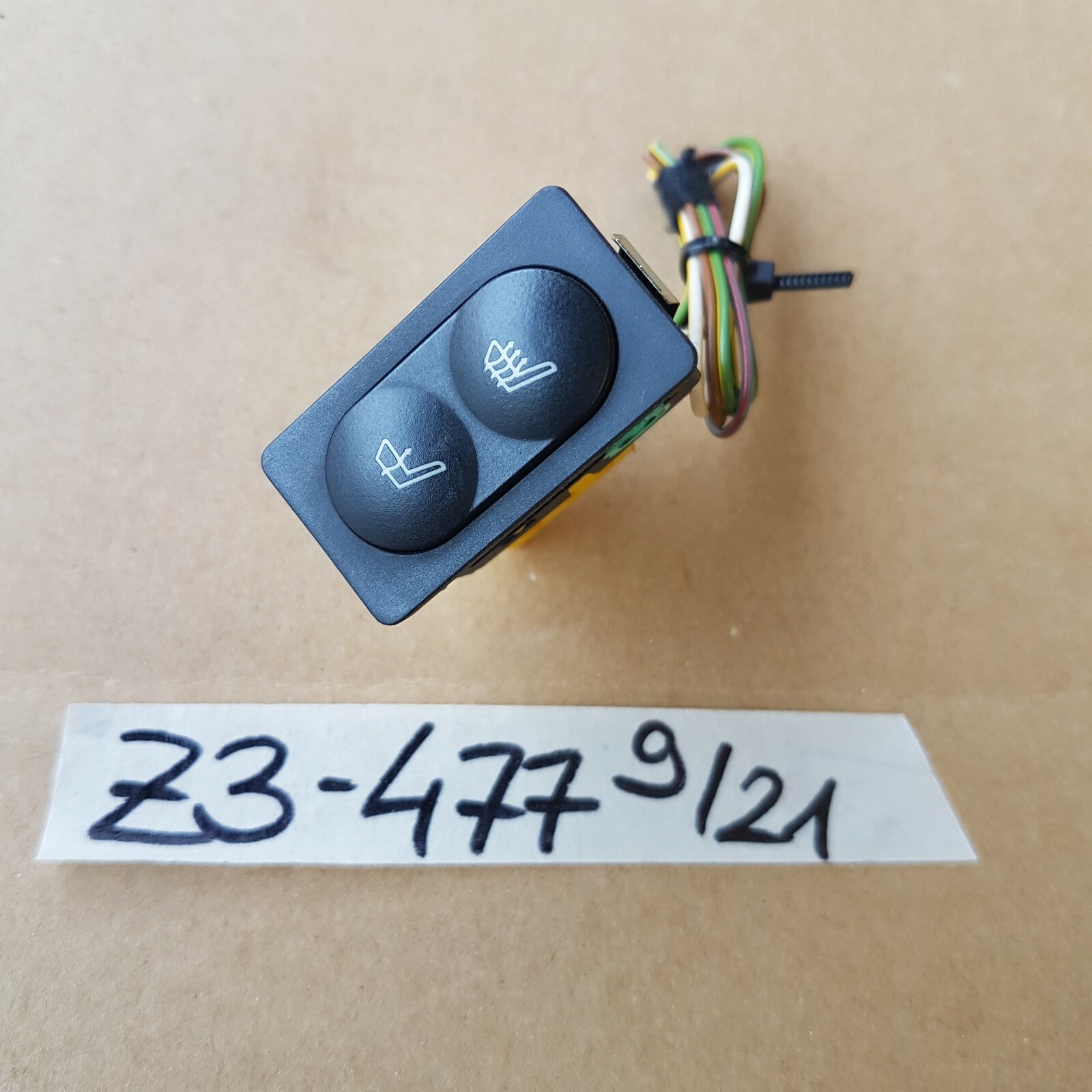 BMW Z3 Roadster + Coupe Sitzheizung Schalter 2491477 mit Kabel + Stecker – Bild 1