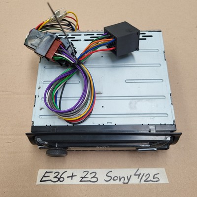 BMW E34 E36 E46 E39 Z3 Z4 CD Radio Sony Auto Tuner Bluetooth + Adapter Stecker