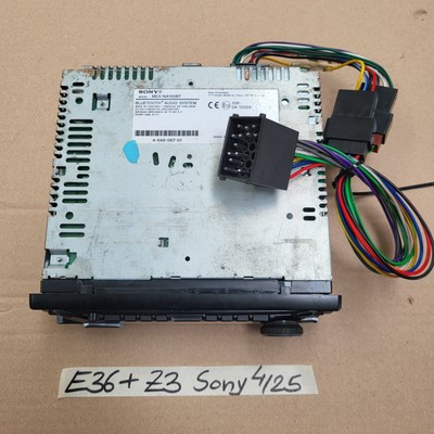 BMW E34 E36 E46 E39 Z3 Z4 CD Radio Sony Auto Tuner Bluetooth + Adapter Stecker