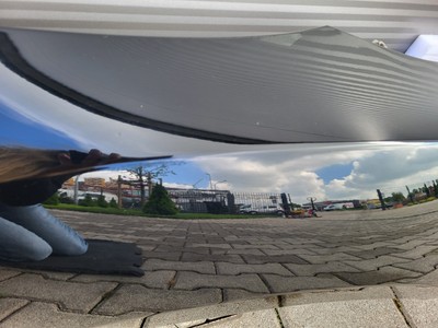 BMW Z4 E85 Seitenwand Kotflügel HINTEN LINKS Schwarz 2 ABHOLUNG – Bild 6