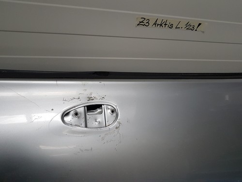 BMW Z3 Roadster Coupe Fahrer Tür LINKS  Arktis Silber Kratzer ABHOLUNG – Bild 5