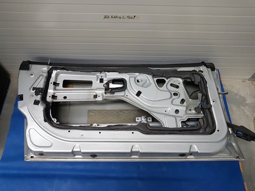 BMW Z3 Roadster Coupe Fahrer Tür LINKS  Arktis Silber Kratzer ABHOLUNG – Bild 7