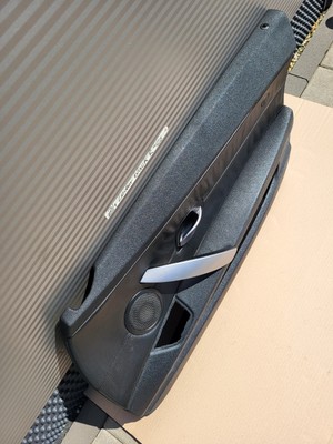 Türverkleidung BMW Z4 E85 Tür Verkleidung Türtafel Leder Oregon  schwarz RECHTS – Bild 2