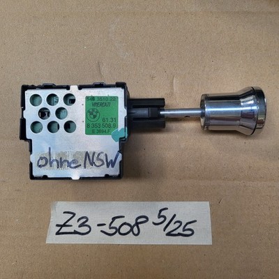 BMW Z3 Roadster + Coupe Licht Schalter mit Chrom Knopf 8353508 – Bild 1