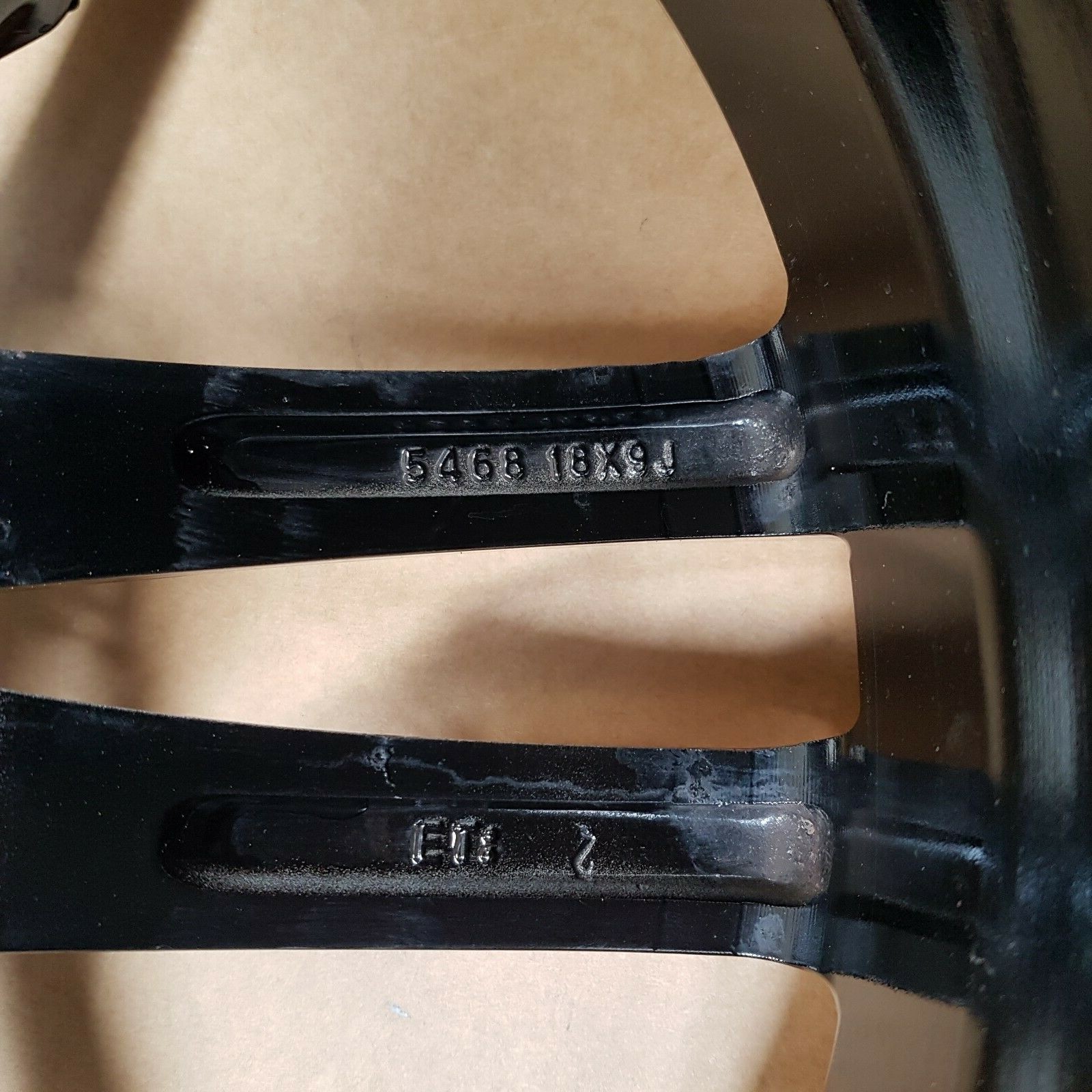 DREI BMW Z4 E85 E86 Leichtmetall Alufelge 9 J x 18 Zoll Goodyear 255/35 ABHOLUNG – Bild 7