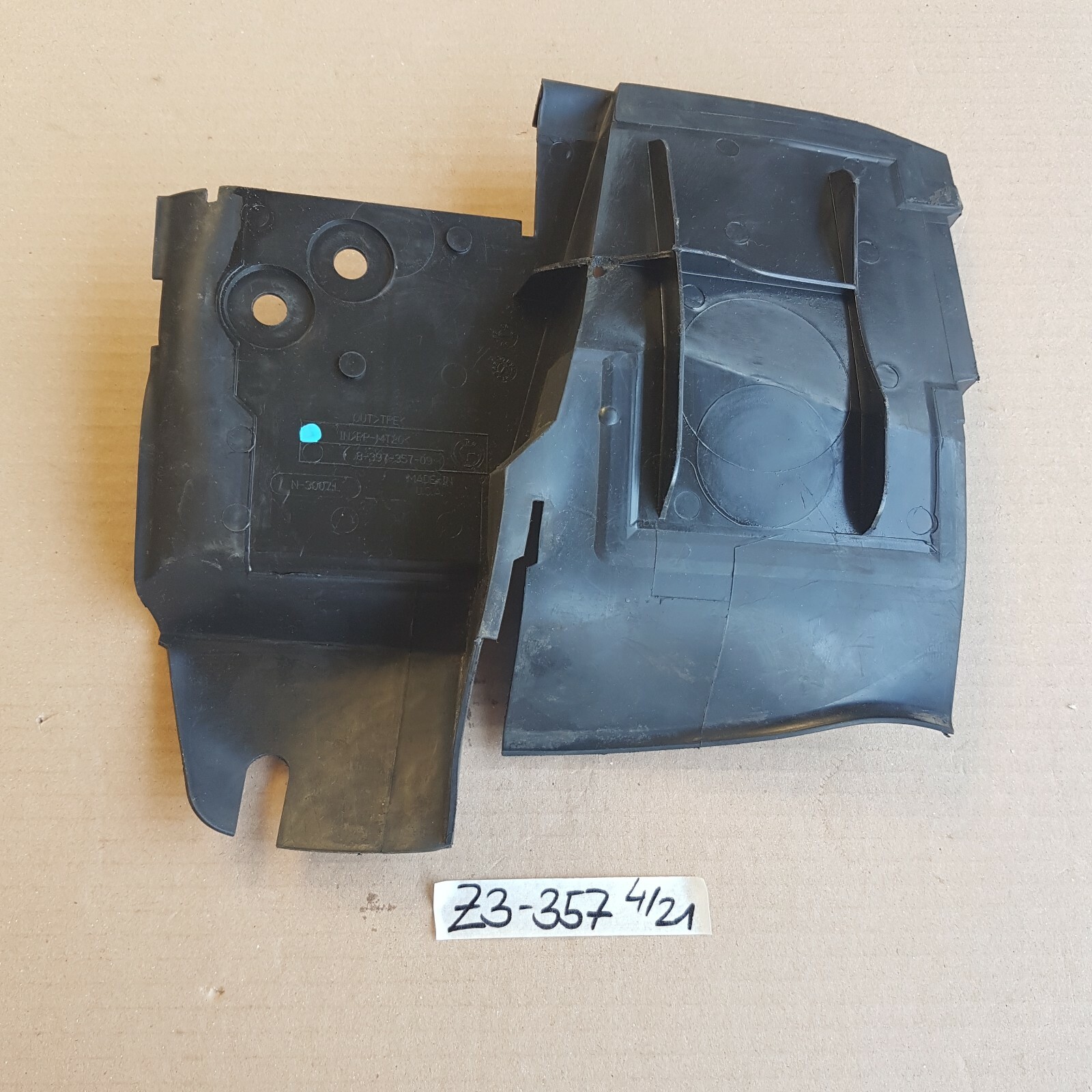 Luftführung BMW Z3 Lufteinlass Frontmaske vorne links 8397357 Luftkanal – Bild 1