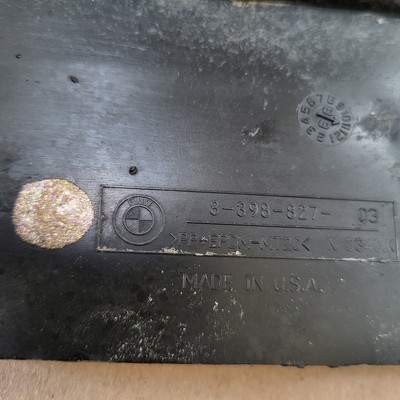 Luftführung BMW Z3 Verbindung Radschale Schweller HINTEN unten LINKS 8398827 – Bild 2