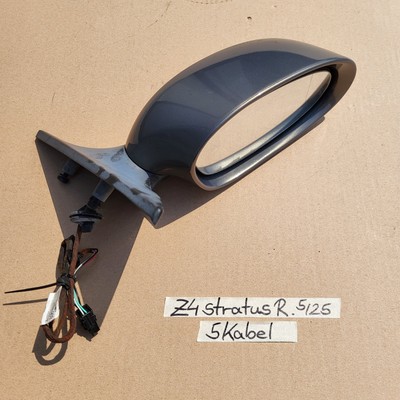 BMW Z4 E85 Seiten Außen Spiegel RECHTS 5 Kabel Stratus Grau Metallic Code 440 – Bild 2