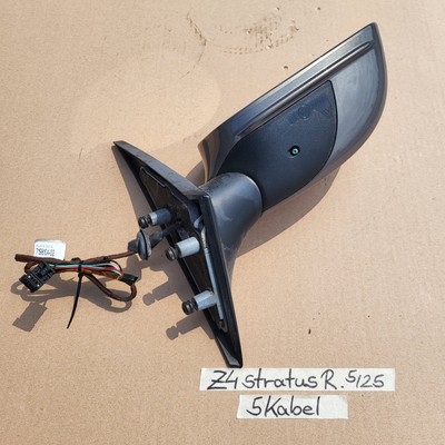 BMW Z4 E85 Seiten Außen Spiegel RECHTS 5 Kabel Stratus Grau Metallic Code 440 – Bild 4