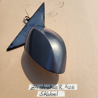 BMW Z4 E85 Seiten Außen Spiegel RECHTS 5 Kabel Stratus Grau Metallic Code 440 – Bild 5