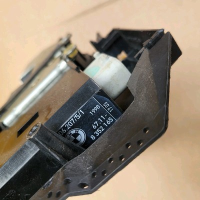 Türschloss BMW E39 Drehfallenschloss  Tür Schloss RECHTS + ZV Modul 8352165 – Bild 2