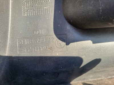 BMW Z3 Frontschürze M-Stange Verkleidung Stoßstange VORNE Titan Silber ABHOLUNG – Bild 8