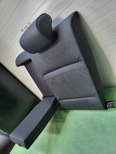 BMW E92 Coupe Rückbank Oberteil LINKS Leder schwarz Rücksitz Lehne ABHOLUNG – Bild 3