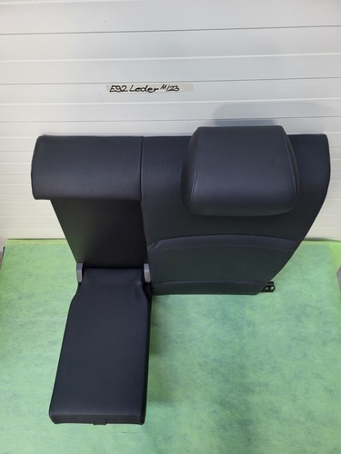 BMW E92 Coupe Rückbank Oberteil LINKS Leder schwarz Rücksitz Lehne ABHOLUNG – Bild 4