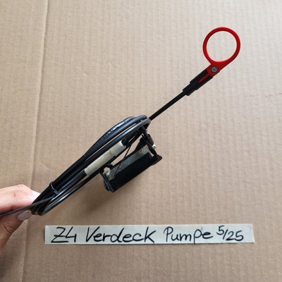 BMW Z4 E85 Not Entriegelung für Verdeck Hydraulik Pumpe Seilzug – Bild 4