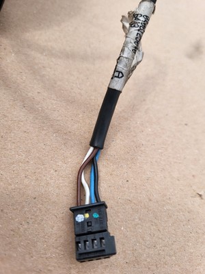 BMW Z3 Roadster Coupe Seiten Außen Spiegel Glas Motor LINKS Schwarz Metallic – Bild 5