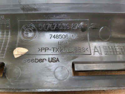 Halter BMW Z4 E85 E86 Motor Abdichtung 7939674 RECHTS – Bild 2