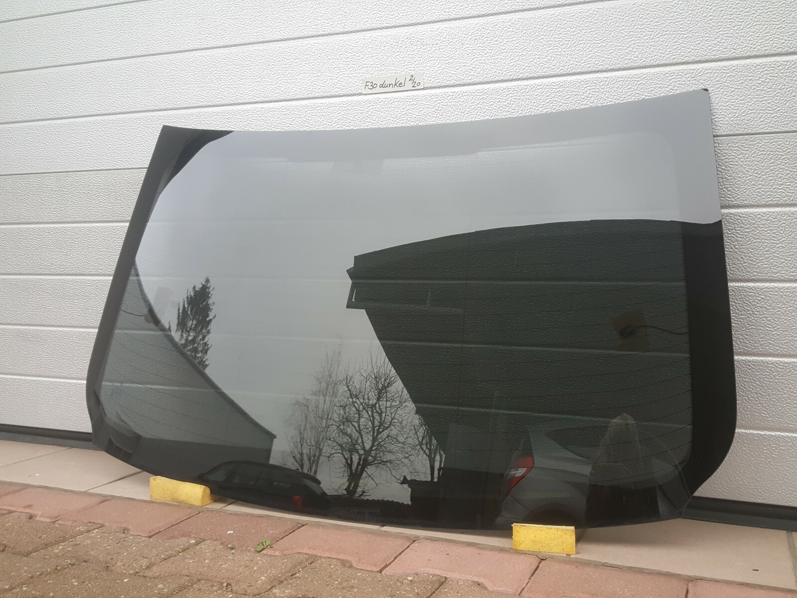 original 3er BMW F30 F35 F80 Heizbare Heck Scheibe Fenster Glas HINTEN ABHOLUNG – Bild 1
