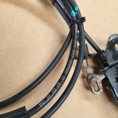 BMW Z4 E85 E86 Seilzug Motorhaube Haubenzug Frontklappe 7184957 Schloss 7184960 – Bild 5