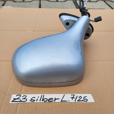 BMW Z3 Roadster Seiten Außen Spiegel Glas + Motor LINKS Arktis Silber Metallic – Bild 4