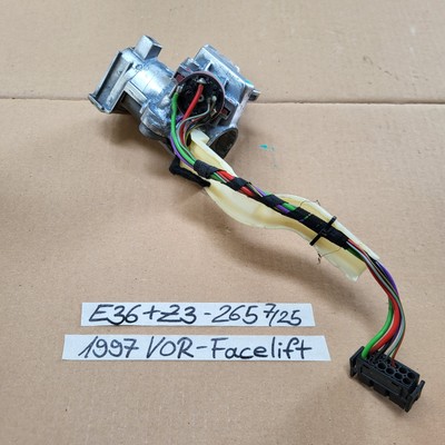 BMW E36 + Z3  Zündschloss Lenksäule Lenkschloss 1093265 + Zündanlass Schalter – Bild 7