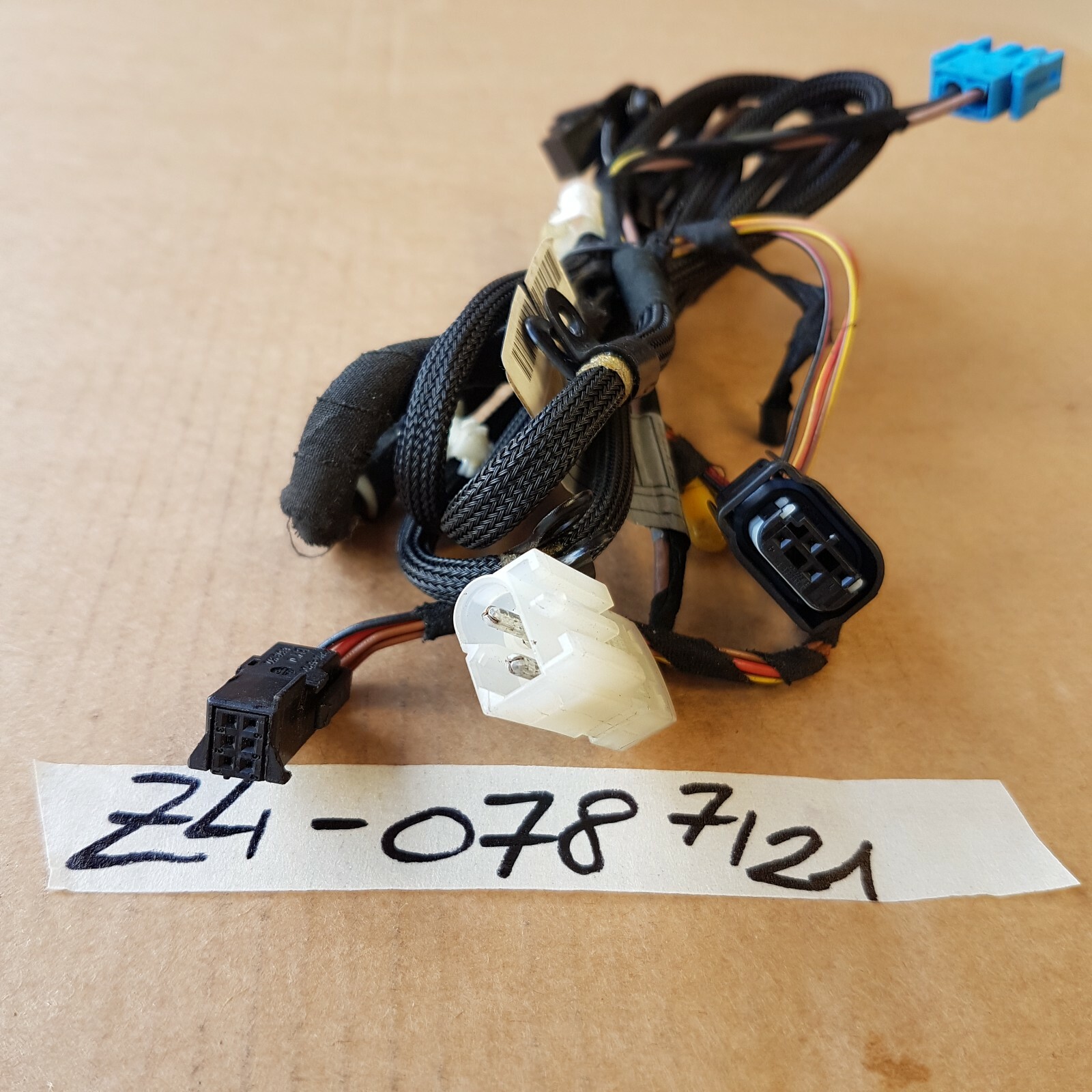 BMW Z4 E85 Roadster Kabelbaum für E-Dach VORNE Verdeck Motor Kabel 612078 – Bild 2