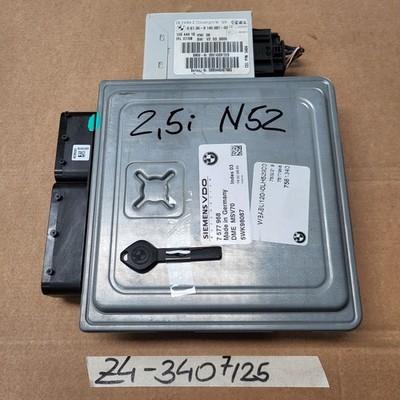 BMW Z4 Motorsteuergerät 7581340 N52 EWS Modul 9145097 + 1 Schlüssel 2,5i Motor – Bild 1