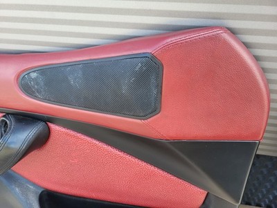 BMW Z3 Roadster  Tür Verkleidung Voll Leder Rot Schwarz R+L + Türgriff ABHOLUNG – Bild 18